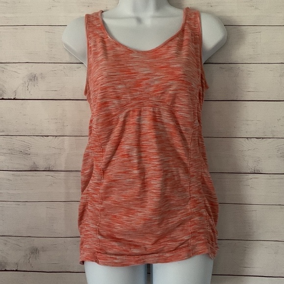Athleta Breathe Space Dye Tank Top - Red/White - Picture 4 of 7